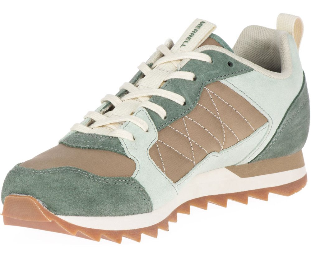 Tenis Senhora - Merrell Alpine - Bege/Verde Oliva - JCS158749